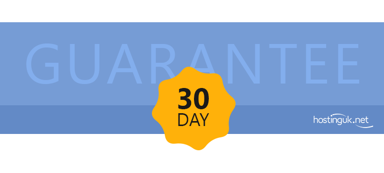 The Hosting UK 30 day money back guarantee